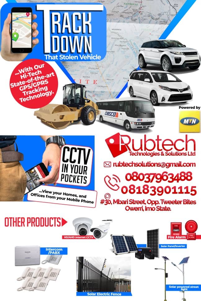 List of Top Car / Vehicle Tracking Companies in Imo State Takooka